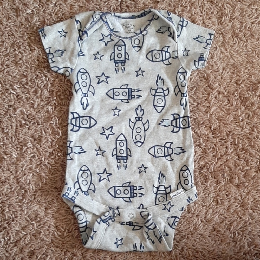 Rocketship bodysuit